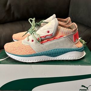 Rare! PUMA MENS TSUGI SHINSEI BK - MENS SIZE 10.5M PLASMA-GLACIER GRAY NAVIGATE